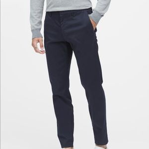 Mason Chino Banana Republic Navy Blue Pants